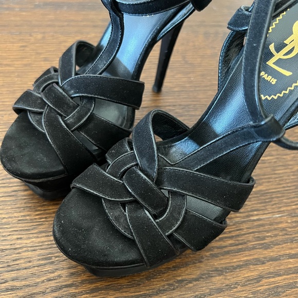 Authentic Saint Laurent Tribute Heels Size 36 - GREAT CONDITION - Picture 6 of 9